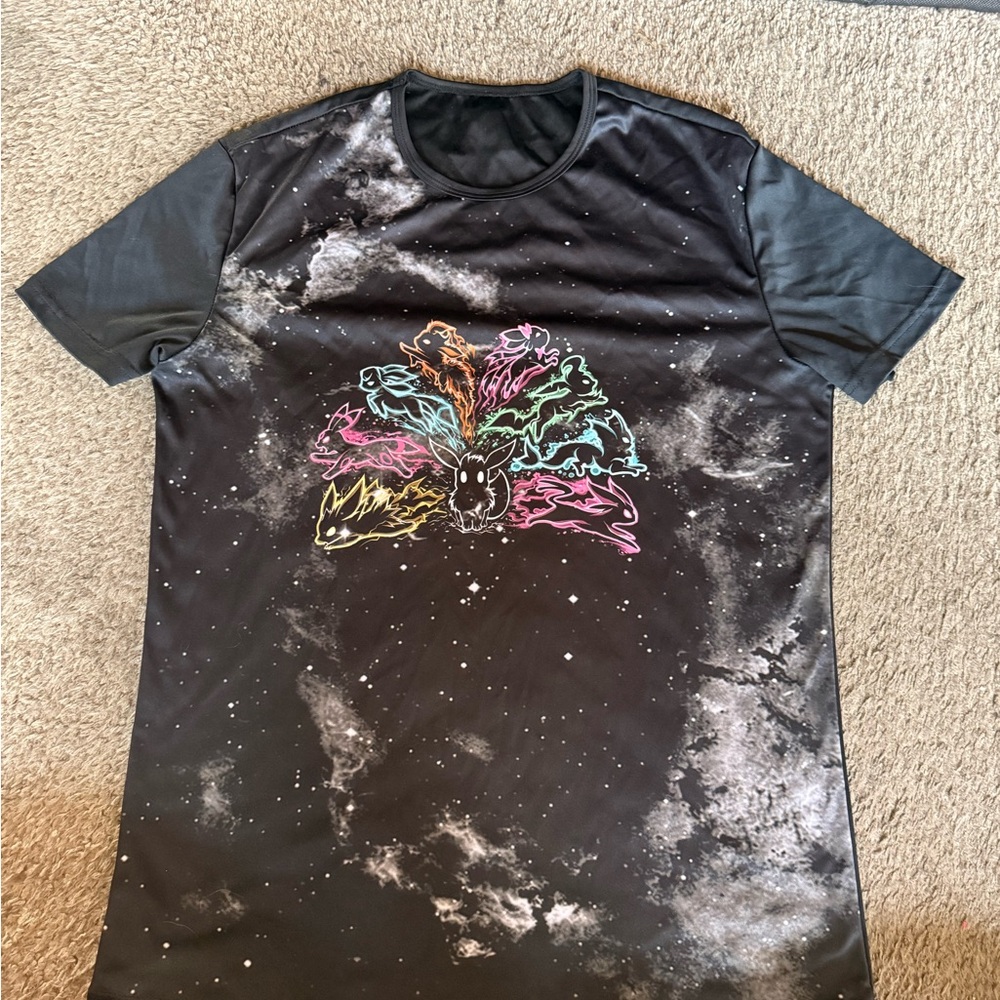 Black Graphic Men's Shirt